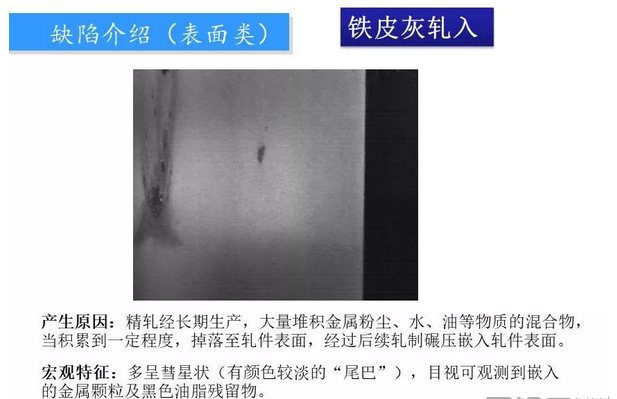 鋼廠質(zhì)量異議板帶鋼常見(jiàn)缺陷圖譜